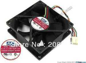 For AVC 8025 8cm DS08025R12U fan 4-pin 4-wire hydraulic the PWM CPU chassis cooling fan