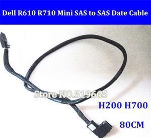 R610 R710 Mini SAS to SAS Date Cable for DELL H200 H700 Raid RAID card 70CM
