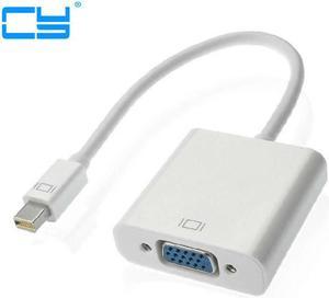 For MacBook Air Pro iMac Mac Thunderbolt Mini DisplayPort Display Port Mini DP To VGA Cable Adapter 1080P Connect TV projector