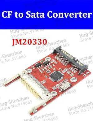 2015 Best Sale Compact Flash CF to Serial ATA SATA Adapter Converter 2pcs/lot