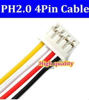 JST 2.0mm PH2.0 PH 2.0 4pin PH-4p connector with cable 100mm wire 24AWG