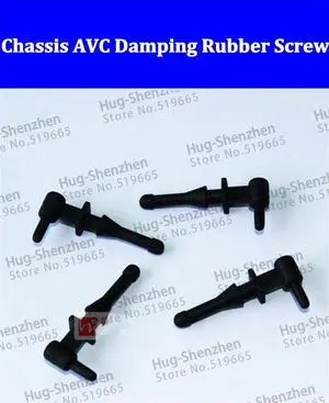200pcs Lot PC DIY Host Case Chassis AVC Damping Rubber Screw Pin Rivet Nail Good Elasticity For Fan Fixed Plus Shock Absorption