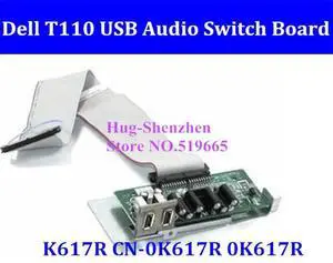 For Dell T110 USB Audio Switch Cable Board K617R CN-0K617R 0K617R