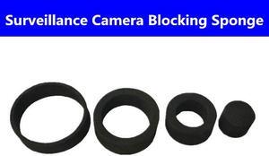 50pcs/lot Surveillance camera, light-blocking sponge, lens stop, three-in-one shading ring  sponge ring surveillance camera ring