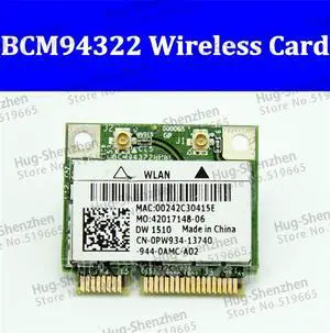 BCM94322HM8L BCM94322 BCM4322 Half Mini PCI-Express PCIe Wireless WLAN Wifi Card