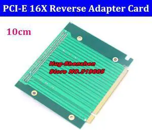 and  DIY chassis PCI-E Reverse Card X16 graphics card PCI-E 16X 90 degrees Adapter Card for 4U