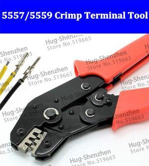 4.2mm connector plug terminal spring clamp terminals Crimping Tool pliers For 5557 5559 half gold plate crimp pin terminals