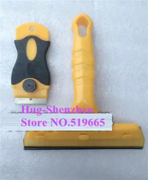 Soldering iron heating polarizer film UV glue removing tool LCD LED scraper film tool for 15/15.6/17/27/37/32/42 inch