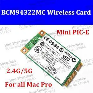 1PCS- For Apple Airport Extreme BCM94322MC Wireless WIFI Card For All Mac Pro 2006-2012