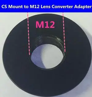 10pcs/lots CS Mount to M12 Lens Converter Adapter MTV board lens mounted