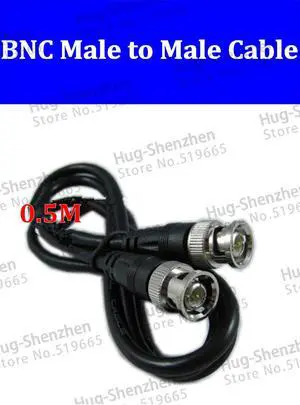 Arrivals 2015 Q9 cable Security CCTV Camera BNC Male to BNC male connector Coaxial Patch Cable BNC cable 10pcs