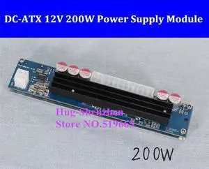DC DC ATX PSU 12V 200W Pico ATX Switch Pico PSU 24pin MINI ITX DC to Car ATX PC Power Supply Module For Computer