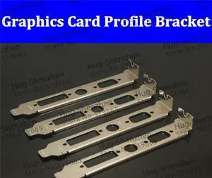 Wholesale China Computer Chassis PCI Profile Bracket CRT VIDEO DVI 12CM brackert  For Graphic Card--5pcs/lot