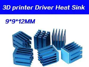 3D printer stepper motor driver heat sink A4988 module  heat sink accessories 9*9*12mm 10pcs