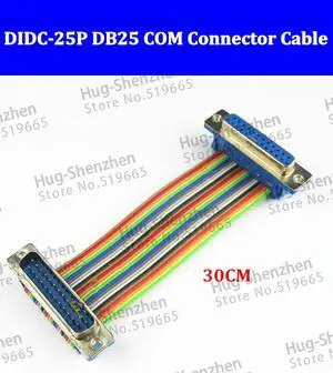 DB25 ribbon cable  DIDC-25P male to female/female to female/male to male cable  DIDC DR25 COM connector cable-5pcs