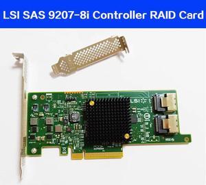 Quality LSI SAS 9217-8i 9207-8i HBA SFF8087 Mini-SAS HD 6Gb PCI-E 3.0 X8 SAS Controller RAID Card