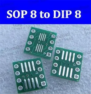 10pcs SOP8 TSSOP8 to DIP8 Interposer Moudle PCB Board Adapter Plate 10pcs SOP8 TSSOP8 to DIP8 Interposer Moudle PCB Board Adapter Plate