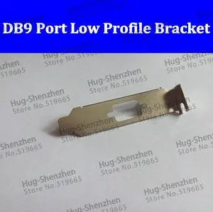 DB9 PCI PCI-E Port Low Profile Bracket for mini case 50pcs