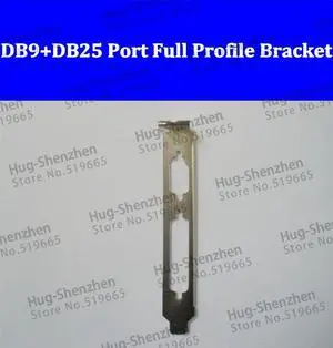 PCI PCI-E DB9 Serial Com Port+DB25 LPT Parral port full Profile Bracket 10PCS