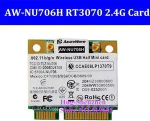 AW-NU706H RT3070 RT3070L 150Mbps 2.4G USB Mini PCI-e Wireless WLAN Wifi Card