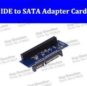 IDE to 7+15 22 pin SATA Male Adapter Internal Hard Drive Card Adapter converter PCB Module Card