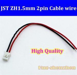 100pcs/lot  JST Mini Micro ZH 1.5 ZH1.5MM zh1.5  2Pin JST Connector with Wires Cables ZH1.5-2pin