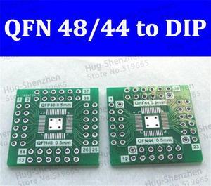 Wholesale 10pcs QFN44 to DIP44/QFP44 LQFP48 to DIP adapter converter