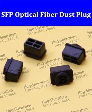 China wholesale !SFP optical fiber black silicon dust plug /dust cover for SFP optical transceiver with  500pcs/lot