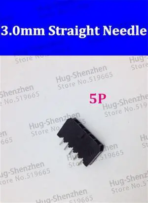 100pcs/lot 3.0mm 43650-0515 connector pitch 3.0mm 1*5P 5Pin straight needle connector