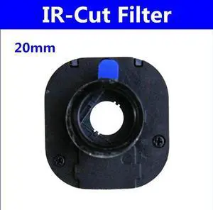 10pcs IR Cut filter IR-CUT for security CCTV camera double filter dual filter IR CUT 20MM M12 lens holder