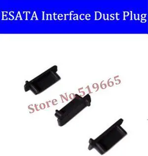 100pcs/lots ESATA interface plug dust cover dust plug silicone protective computer with  /dust cover