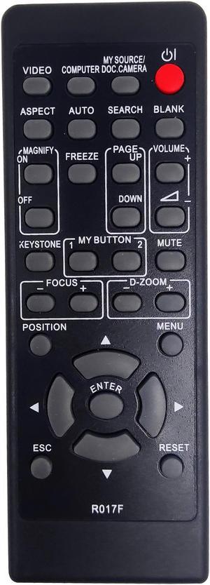 Leankle Remote Controller HL02771 for 3M Projectors WX20, WX36, WX36i, WX36i, WX66, X20, X21i, X26i, X30, X30N, X31, X31i, X35N, X36, X36i, X46, X46i, X56, X64, X66, X76