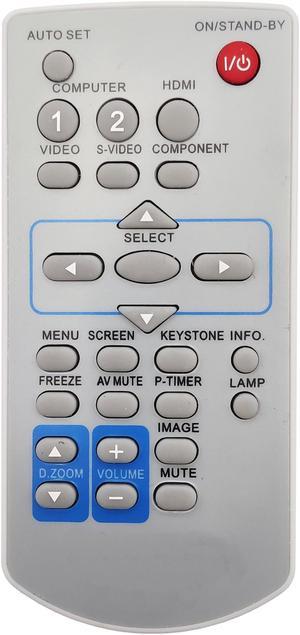 Leankle Remote Controller MXCZ for Panasonic Projectors PT-TW340U, PT-TW341RU, PT-TX210U, PT-TX310U, PT-TX400U, PT-VW330U, PT-VW430U, PT-VW431DU, PT-VW440U, PT-VX400U, PT-VX500U, PT-VX501U, PT-VX510U