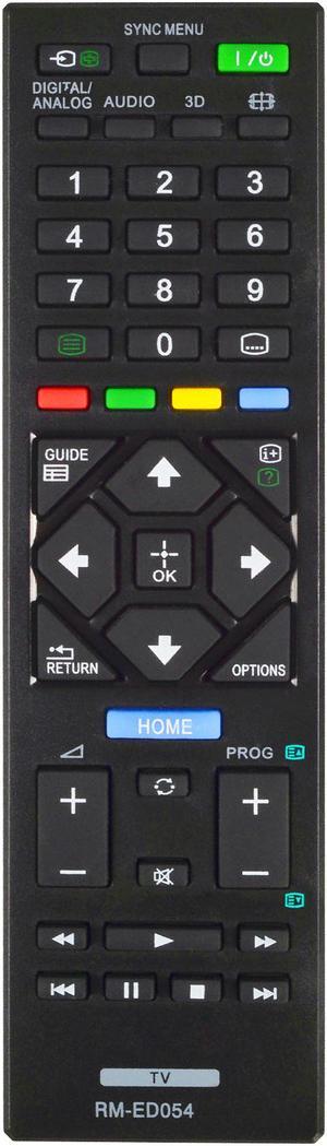 Leankle Remote Controller RM-ED054 for Sony TV KDL-32R420A, KDL-32R421A, KDL-32R423A, KDL-32R424A, KDL-32R435B, KDL-40R470A, KDL-40R471A, KDL-40R473A, KDL-40R474A, KDL-46R470A, KDL-46R473A