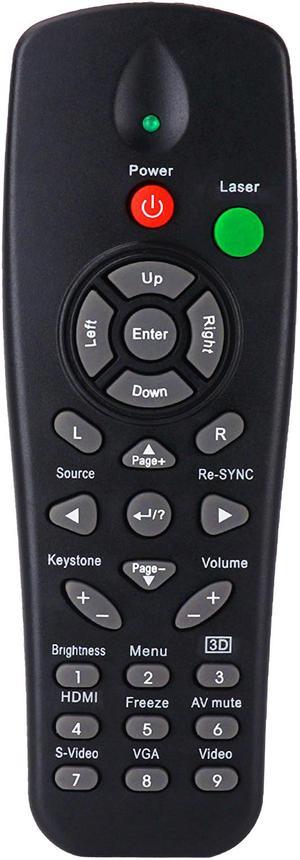 Leankle Remote Controller BR-5030L for Optoma Projectors EH1020, EX542, EX615, PRO800, TH1020, TW6153D, TW762, TX540, TX542, TX5423D, TX6153D, TX762, TW766W, TX765W, TX766W