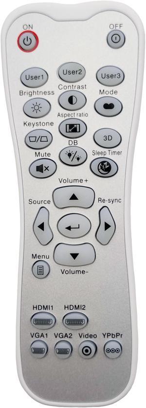 Leankle Remote Controller BR-3003B/ SP.8ZE01GC01 for Optoma Projectors GT1080, GT1080Darbee, GT5600, HD141X, HD142X, HD143X, HD144X, HD152X, HD26, HD27, HD27HDR, HD28DSE, HD29Darbee, HD39Darbee