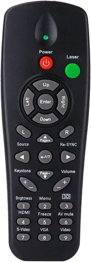 Leankle Remote Controller BR-3036L for Optoma Projectors DS219, DS317, DS611, DX617, EP1691, ES520, ES522, ES526B, EX530, EX532, TS725, TX7155, TX735, EP761, TX761, TX763 Leankle Remote Controller BR-3036L for Optoma Projectors DS219, DS317, DS611, DX617, EP1691, ES520, ES522, ES526B, EX530, EX532, TS725, TX7155, TX735, EP761, TX761, TX763