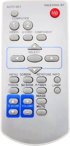 Leankle Remote Controller A-00009062 for ViewSonic Projectors PJL6223, PJL6233, PJL6243