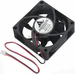 2 Pieces Lot Mini 2Pin 70MM 70 x 70 x 25mm 7025s 7cm 12V DC Brushless Cooler Cooling Fan