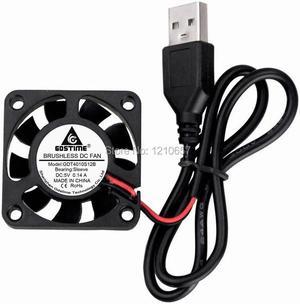 5 PCS lot  40mm X 10mm DC 5V 2Pin USB Brushless PC Computer Cooler Cooling Fan