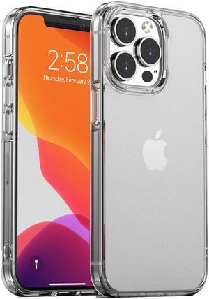 ROME CARE Hard Case For iPhone 13 Series, iPhone Drop-Proof Case, Clear Phone Case, Scratch-Proof Protective Case For iPhone 13 Series(White)
