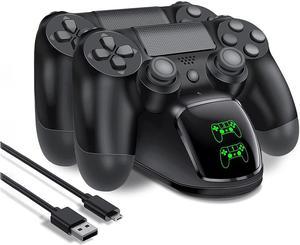PS4 Controller Charger PS4 Controller USB Charging Station Dock for DualShock 4 Playstation 4 Charging Station for Sony Playstation4  PS4  PS4 Slim  PS4 Pro Controller