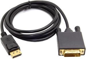 CYDZ DisplayPort DP Male to DVI Male Single Link Video Cable 6ft 1.8m for DVI monitor