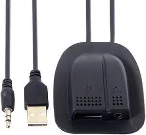 Backpack USB 2.0 & Audio 3.5mm Charging Cable Practical Convenient Outdoor Travel Camping External