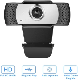 Anivia 1080P HD Manual Focus USB 2.0 Webcam with Noise Cancelling Mic Plug and Play for Laptop Desktop PC Anivia 1080P HD Manual Focus USB 2.0 Webcam with Noise Cancelling Mic Plug and Play for Laptop Desktop PC