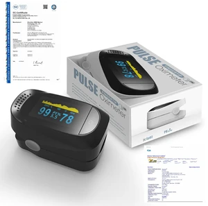 Anivia Fingertip Pulse Oximeter FDA 510(k) Cleared Portable Finger Oximeter TFT Color Display SpO2 Blood Oxygen Saturation Pulse Rate Monitor for Home Sports Travel Anivia Fingertip Pulse Oximeter FDA 510(k) Cleared Portable Finger Oximeter TFT Color Display SpO2 Blood Oxygen Saturation Pulse Rate Monitor for Home Sports Travel
