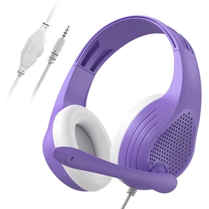 Anivia Wired Over-Ear Headphones with Microphone, 3.5mm Audio Jack, Comfortable Soft Earpads, Volume Control, Stereo Bass Headset for PC, Laptop, Phone, Online Class, Gaming Anivia Wired Over-Ear Headphones with Microphone, 3.5mm Audio Jack, Comfortable Soft Earpads, Volume Control, Stereo Bass Headset for PC, Laptop, Phone, Online Class, Gaming