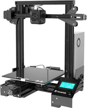 Voxelab Aquila C2 3D Printer with Improved Alloy Frame Structure,UL Certified Power Supply,Removable Build Surface Plate, Fully Open Source and Resume Printing Function,Printing Size 8.66x8.66x9.84in
