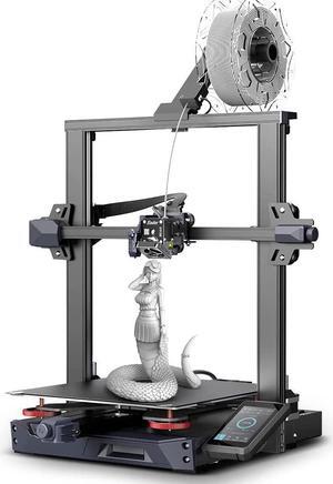 Official Creality Ender 3 S1 Plus 3D Printer with Sprite All Metal Direct Drive Extruder CR Touch Auto Leveling High Precision Double Z-axis Screw Silent Board Large Printing Size 11.8*11.8*11.8in