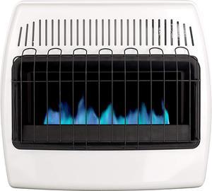 Dyna-Glo 30,000 BTU Liquid Propane Blue Flame Vent Free Wall Heater, White